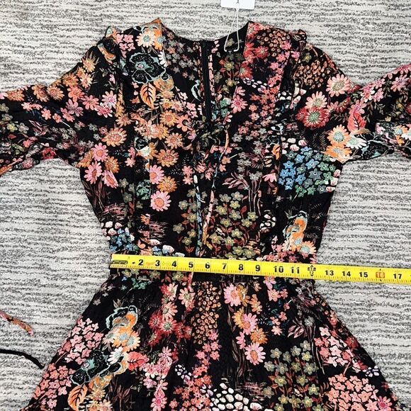 NWT Ted Baker HENDRIA MINI DRESS WITH RUFFLE DETAILS Size 0/ XS - Picture 12 of 15
